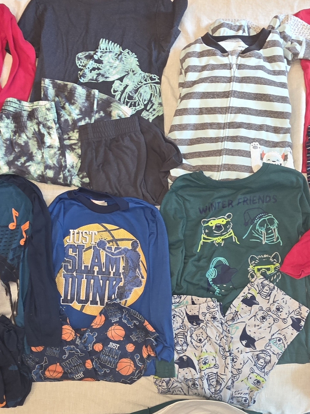 Bundle Of 13 Kids Pajama Sets Size Medium/8 - Picture 1 of 1